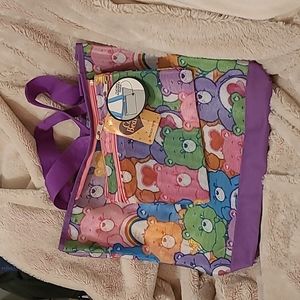 Care bears beach bag with pouch